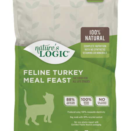 Nature's Logic Feline Turkey Meal Feast bag.