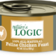 Nature's Logic Feline Chicken Feast canned, wet cat food.