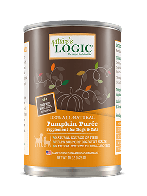 Nature's Logic Pumpkin Puree can.