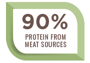 Select Nature's Logic dry pet food contains 90% Protein from Meat Sources icon - wide.