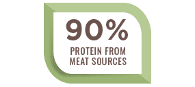 Select Nature's Logic dry pet food contains 90% Protein from Meat Sources icon - wide.