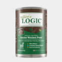 Nature's Logic Canine Venison Feast canned, wet dog food.
