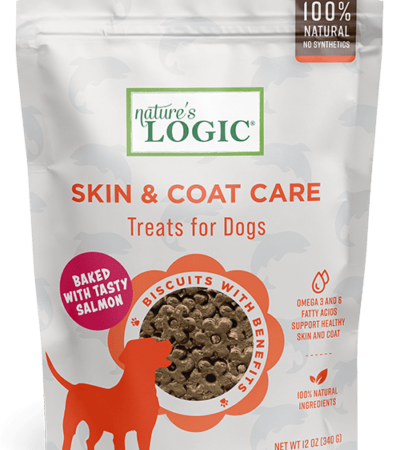 Nature's Logic Skin & Coat Care Treats for Dogs.