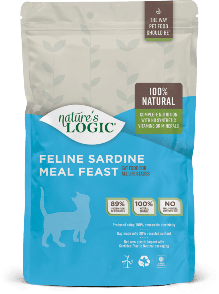 Canine Sardine Meal Feast dog food from Nature's Logic.