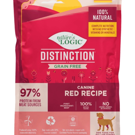 Nature's Logic Distinction Grain Free Red Recipe bag.