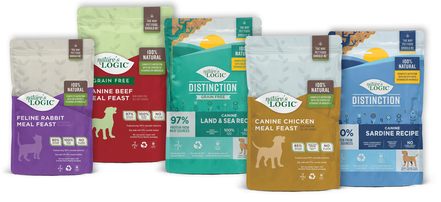 Nature's Logic Canine and Feline product bags