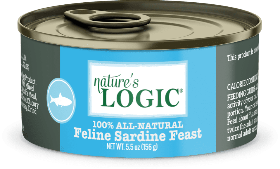 Nature's Logic Feline Sardine Feast can.