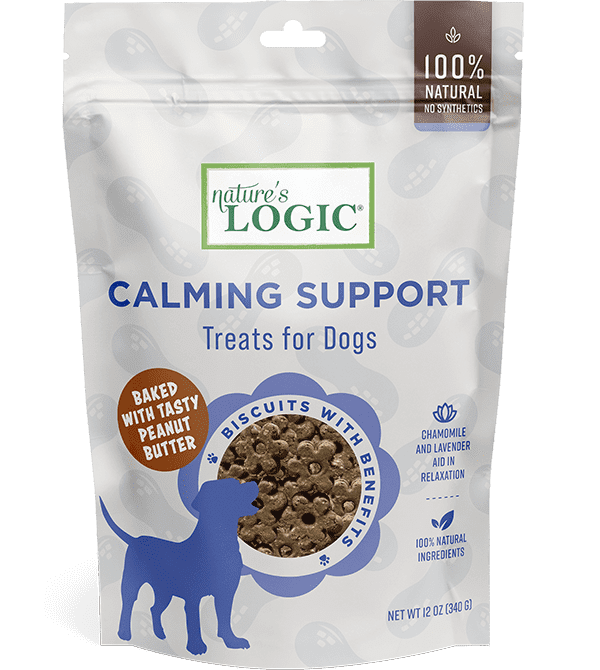 nature's Logic calming support treats for dogs