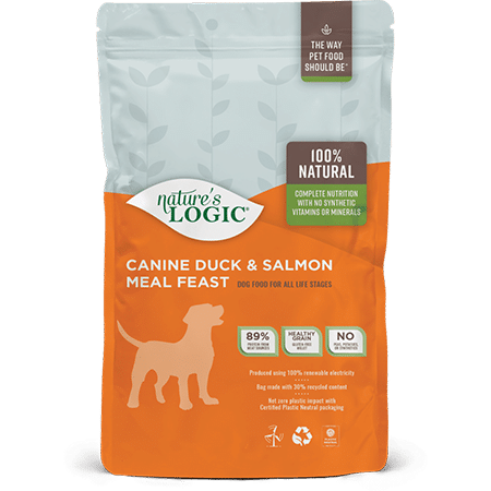 Duck Salmon Dry Dog Food Natural Dog Kibble Nature s Logic